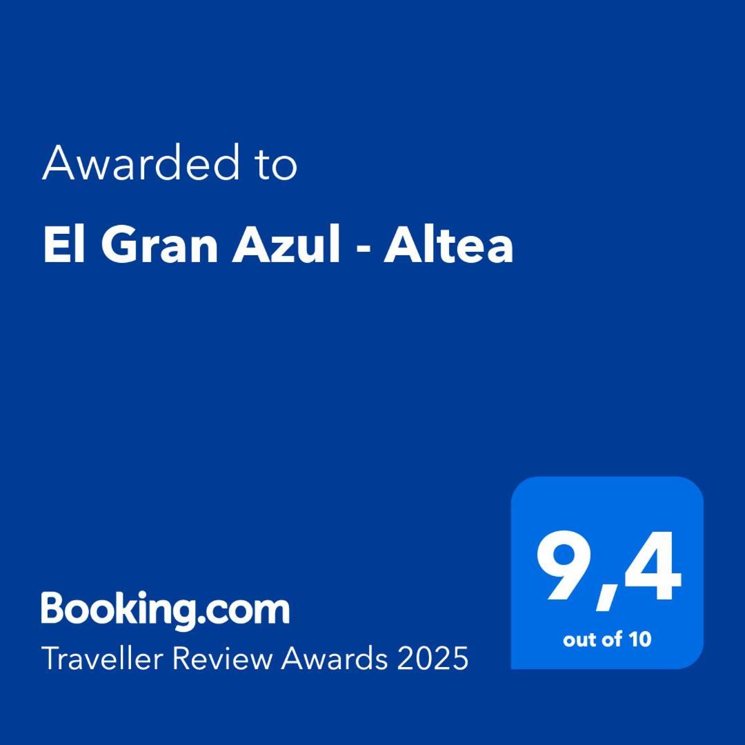 El Gran Azul - Altea Apartment Exterior foto